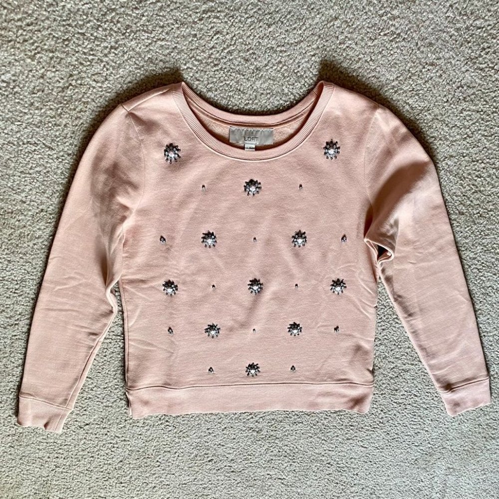 LOFT Pink Sweater